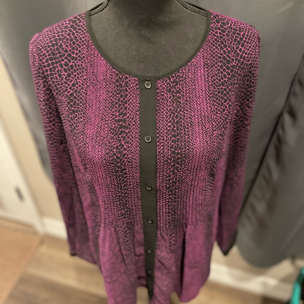 MICHAEL Michael Kors Womens Shirt - Size 6